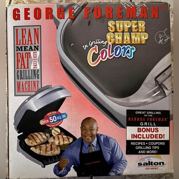 George Foreman Super Champ Grill - Picture 1 of 8